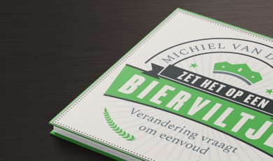 Zet het op een bierviltje: verandering vraagt om eenvoud